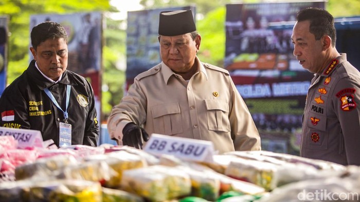 Prabowo: Jangan Diam, Laporkan Segera Jika Ada Indikasi Peredaran Narkoba