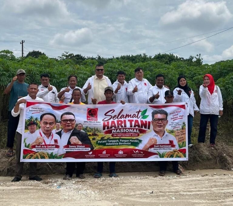 PROJO Bersama Petani Riau Tampung Aspirasi di Hari Tani Nasional
