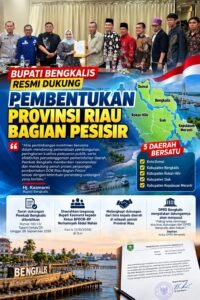 Dukungan Lima Kepala Daerah Lengkap, Perjuangan DOB Riau Pesisir Masuki Tahap Konsolidasi Administrasi