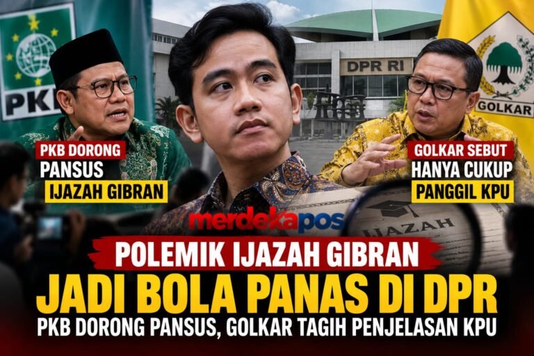 Polemik Ijazah Gibran Jadi Bola Panas di DPR, PKB Dorong Pansus, Golkar Tagih Penjelasan KPU